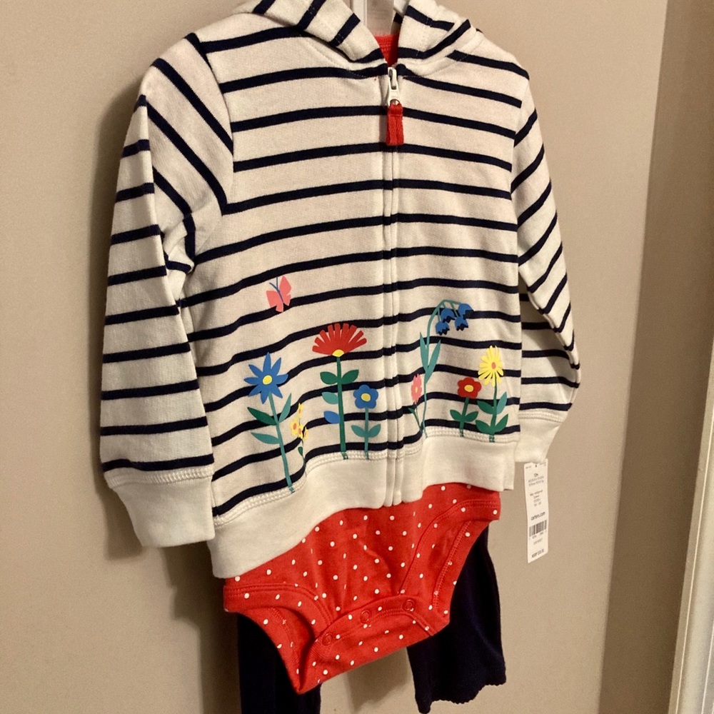 Brand new Carters complete outfit